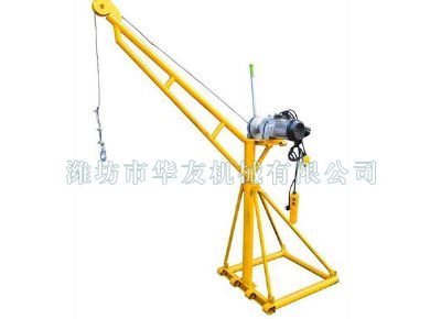 點(diǎn)擊查看詳細(xì)信息<br>標(biāo)題：濰坊華友機(jī)械建筑小吊機(jī) 閱讀次數(shù)：6679
