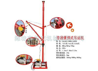 點擊查看詳細信息<br>標題：華友機械便攜式小吊 閱讀次數(shù)：10519